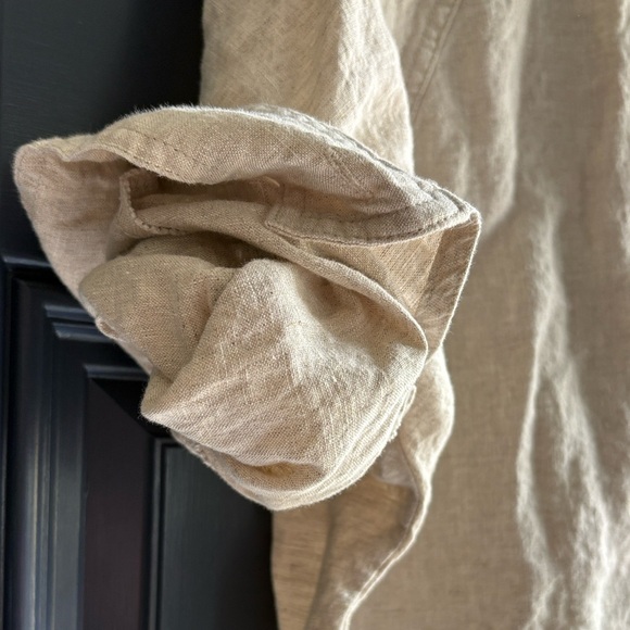 Mod Ref Cropped Linen Shirt - Picture 4 of 6